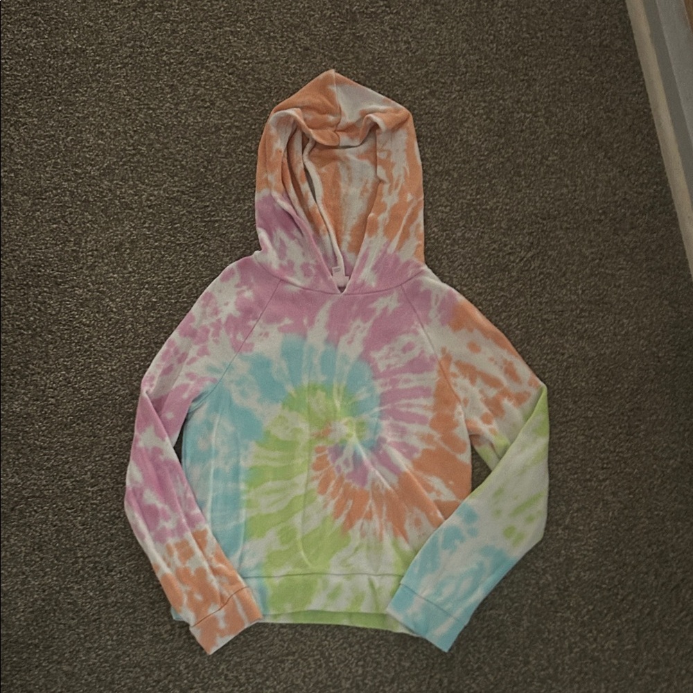 Colorful Tie-Dye Hoodie